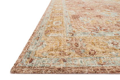 Loloi Julian JI-04 Terracotta / Gold Area Rug