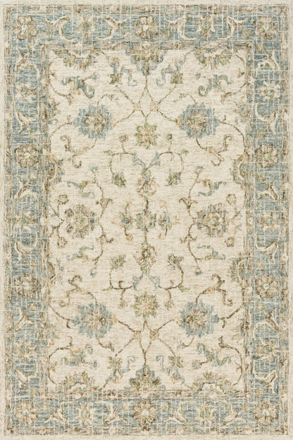 Loloi Julian JI-06 Ivory / Spa Area Rug