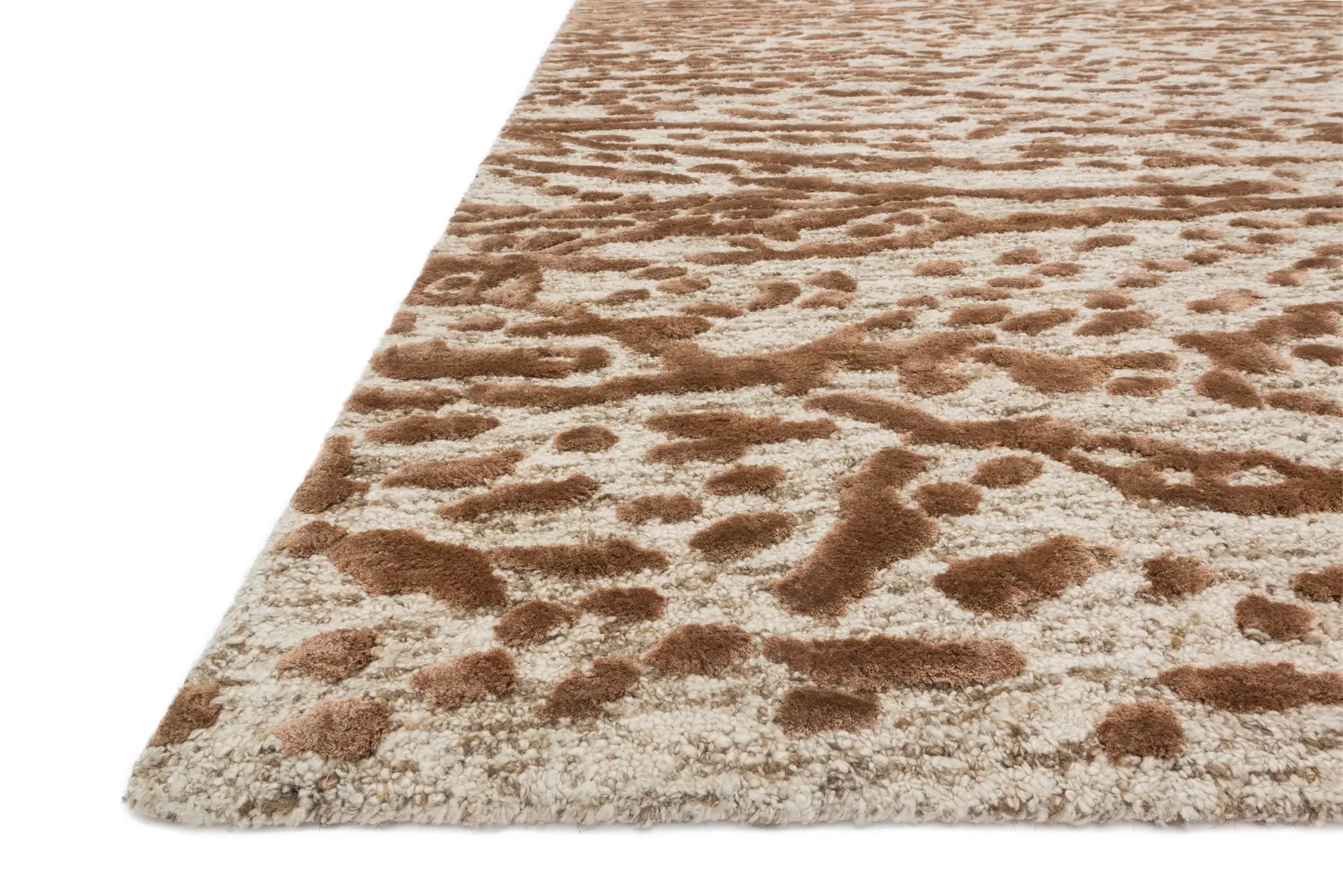 Juneau JY-01 Oatmeal / Terracotta Area Rug by Loloi