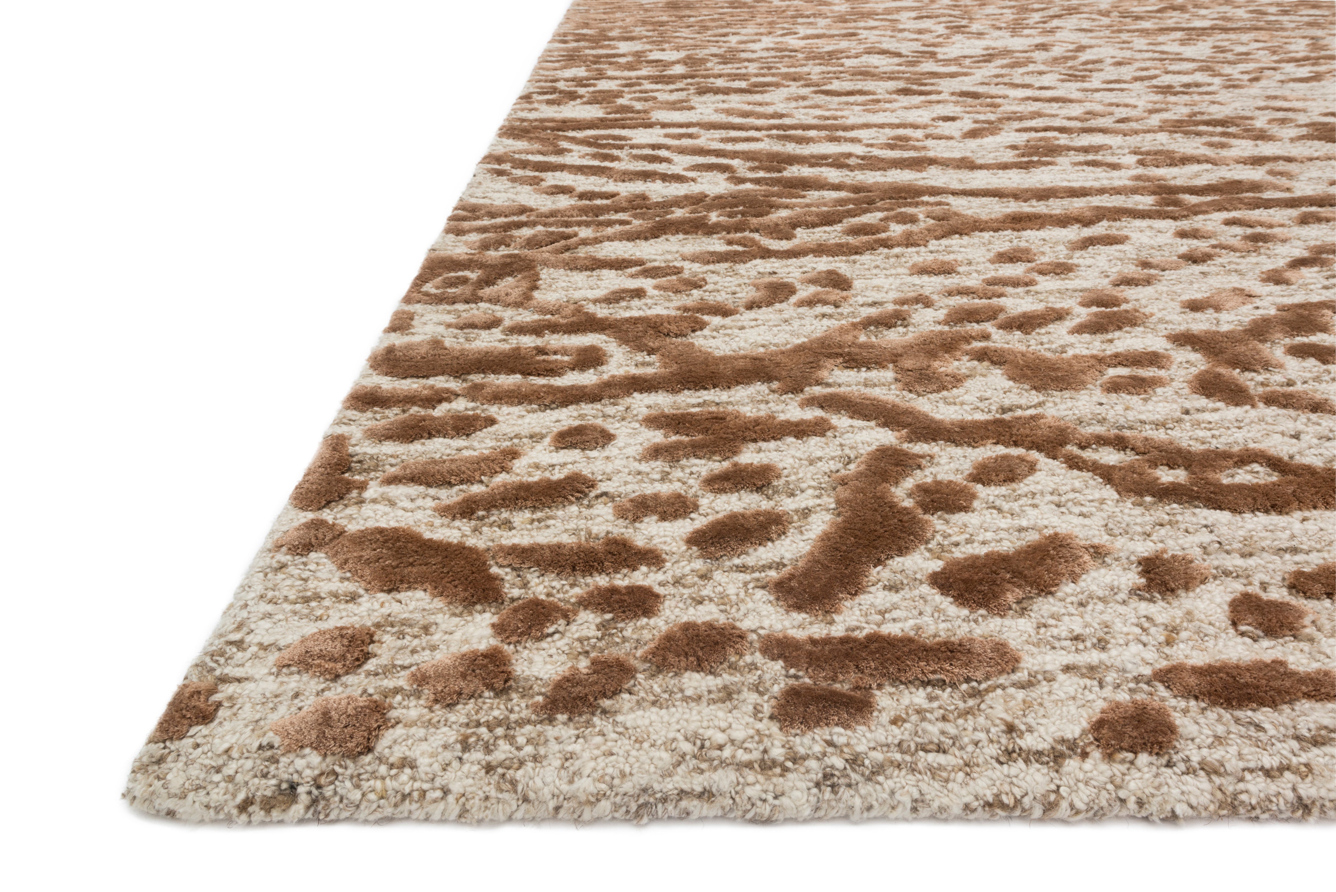 Loloi Juneau JY-01 Oatmeal / Terracotta Area Rug