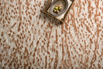 Loloi Juneau JY-01 Oatmeal / Terracotta Area Rug