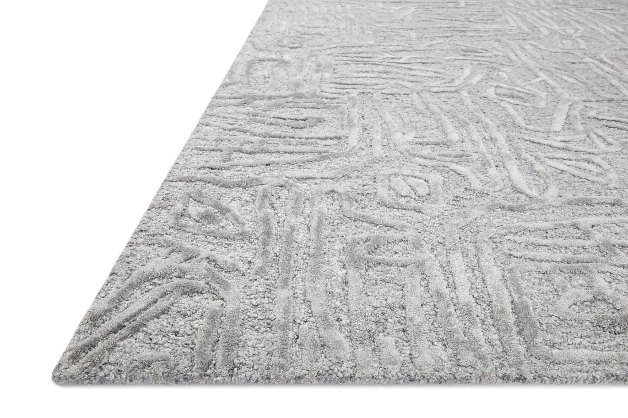 Juneau JY-06 Grey / Grey Area Rug by Loloi