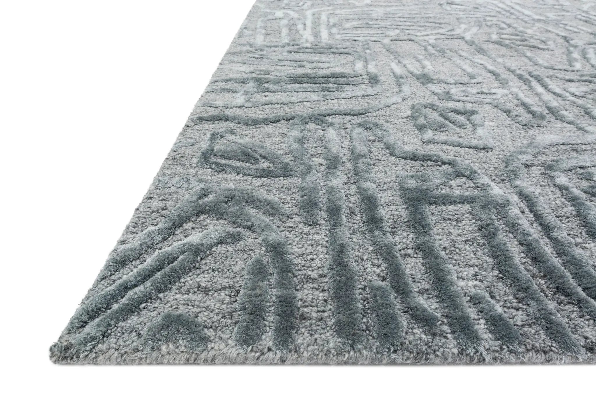 Juneau JY-06 Lt. Blue / Lt. Blue Area Rug by Loloi