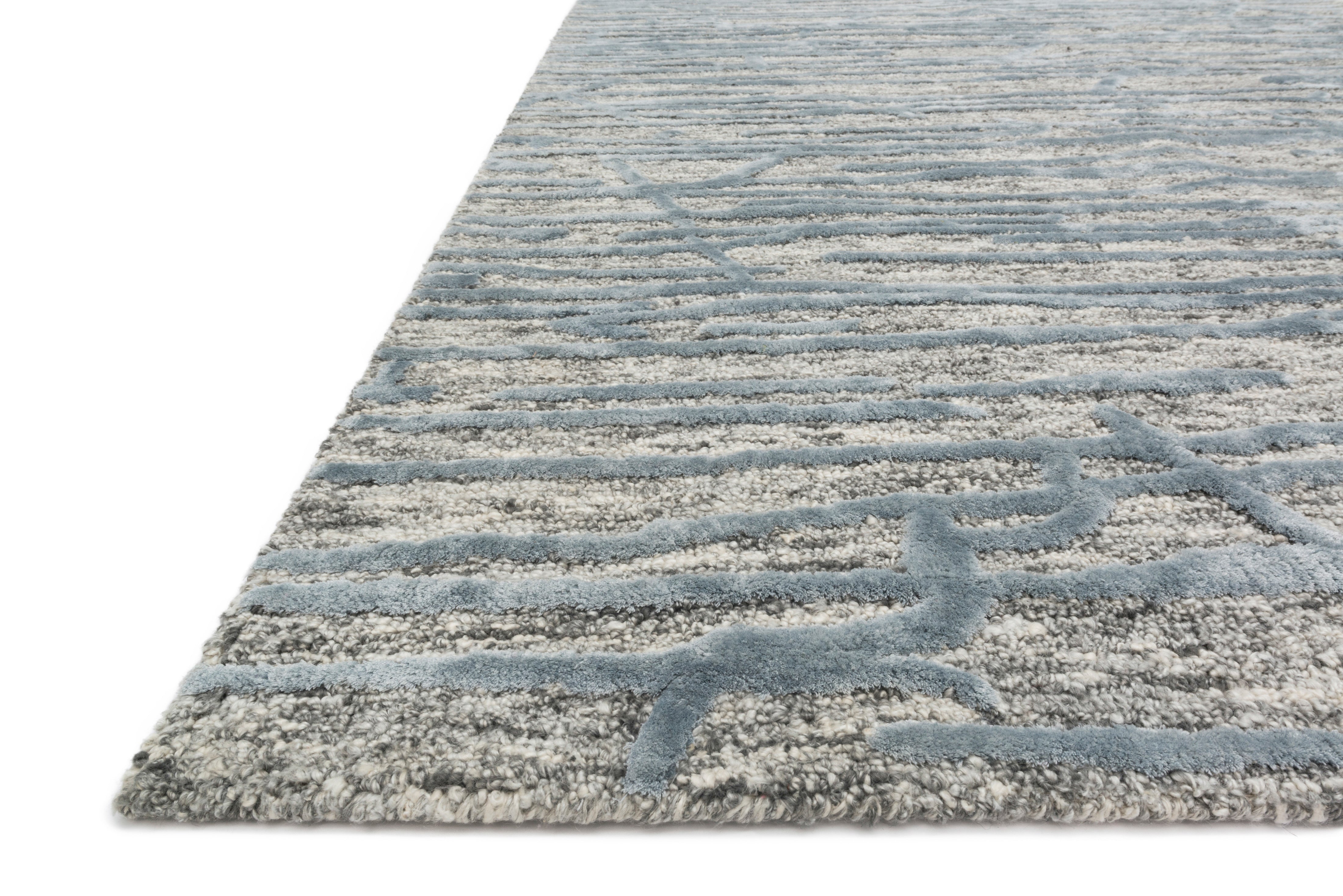 Loloi Juneau JY-07 Grey / Blue Area Rug