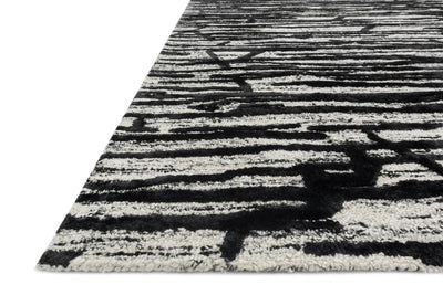 Juneau JY-07 Ivory / Black Area Rug by Loloi