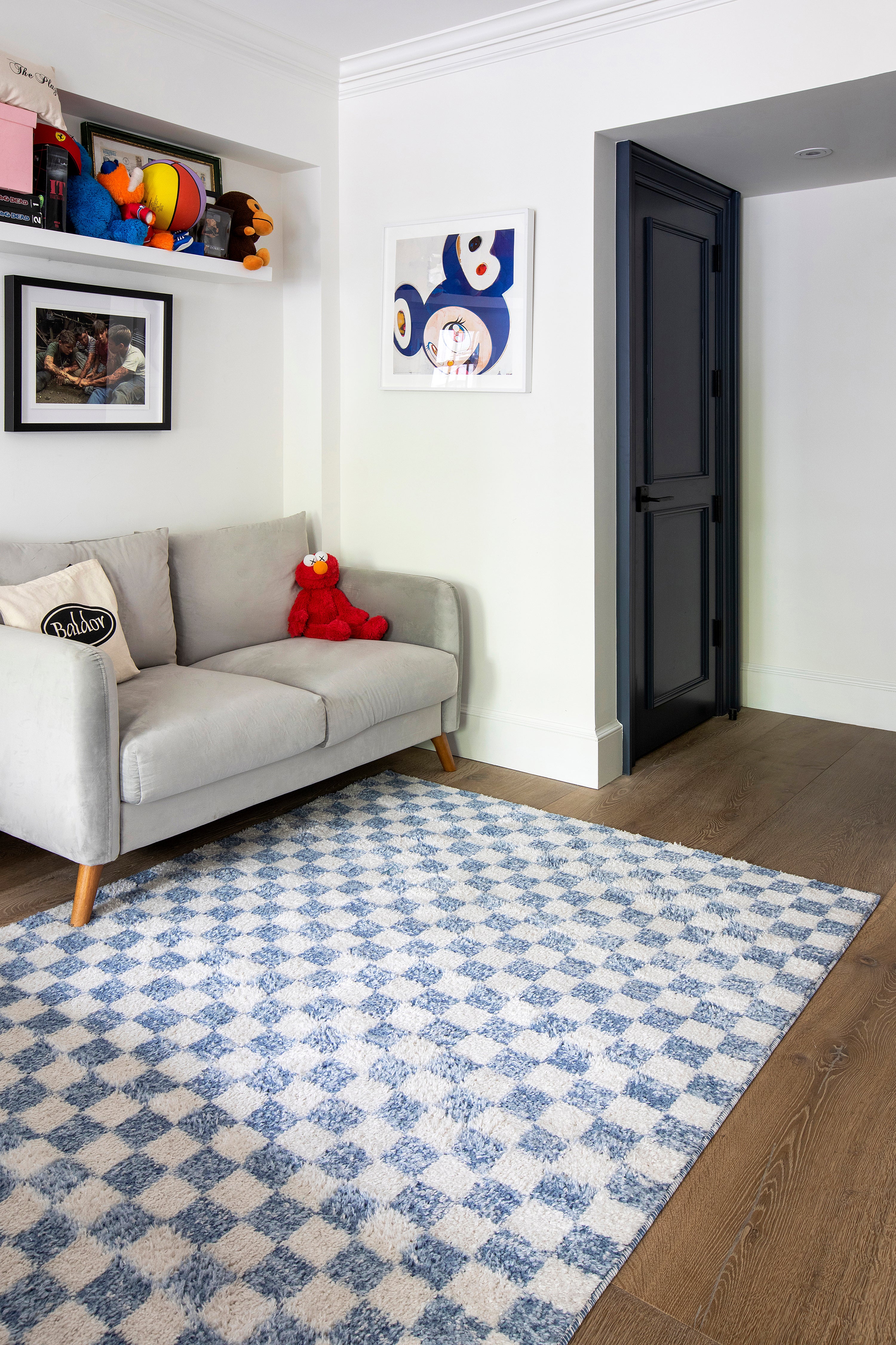Novogratz by Momeni Kaia KAI-1 Blue Rug