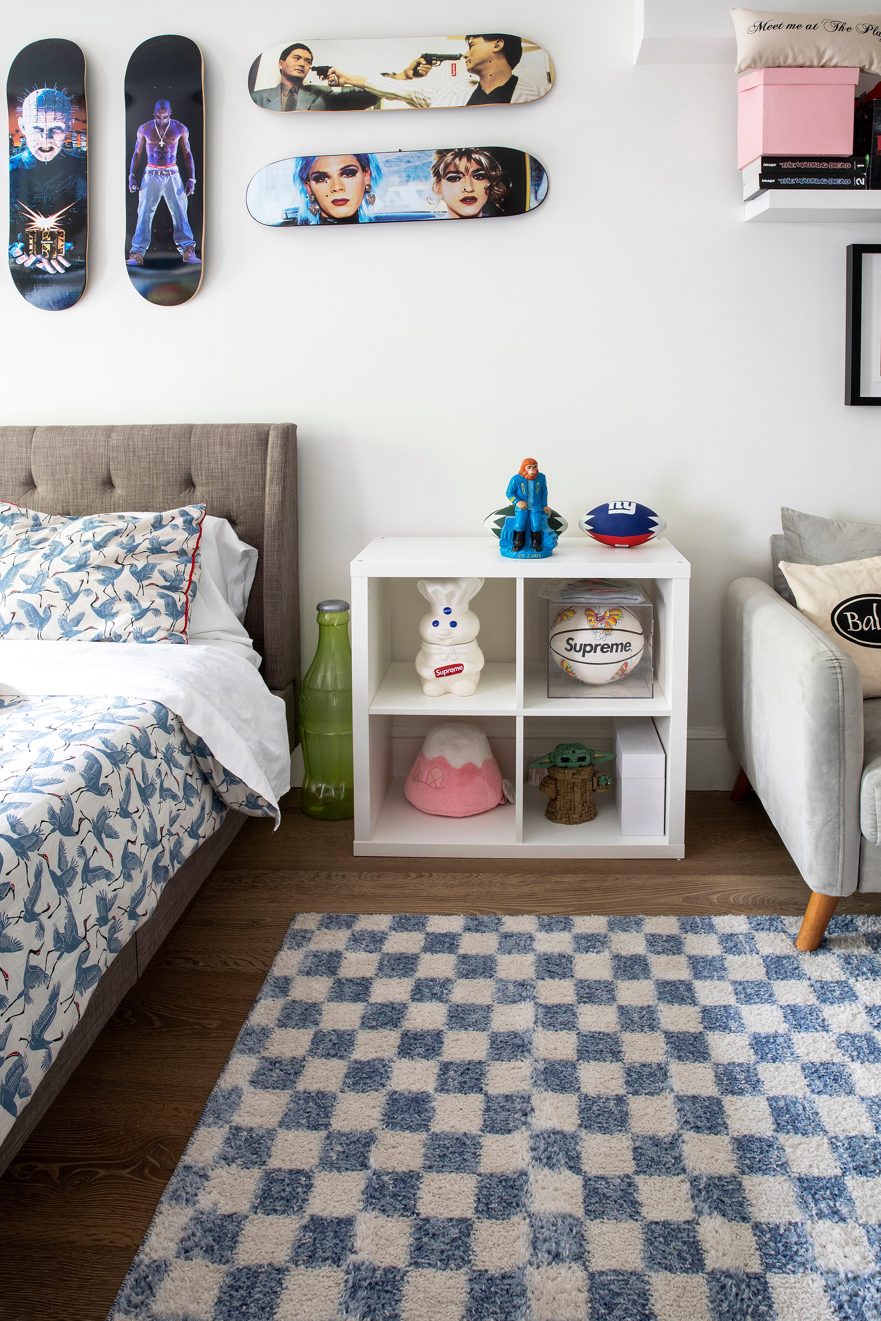 Novogratz by Momeni Kaia KAI-1 Blue Rug