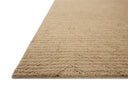 The Kai KAI-01 Beige Area Rug brings warm beige character and ribbed flair to your home in a hand-tufted wool area rug