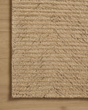 The Kai KAI-01 Beige Area Rug brings warm beige character and ribbed flair to your home in a hand-tufted wool area rug