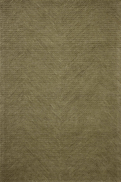 A hand-tufted wool area rug with ribbed design in earthy olive hues, the Kai KAI-01 Olive Area Rug is a standout in any décor