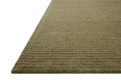 A hand-tufted wool area rug with ribbed design in earthy olive hues, the Kai KAI-01 Olive Area Rug is a standout in any décor