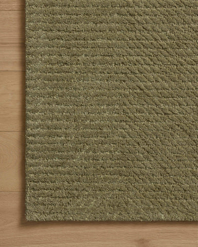 A hand-tufted wool area rug with ribbed design in earthy olive hues, the Kai KAI-01 Olive Area Rug is a standout in any décor