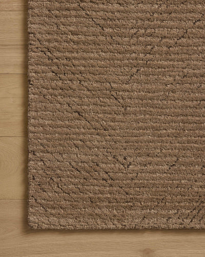 The Kai KAI-01 Pebble Area Rug highlights subtle pebble tones and ribbed texture in a beautifully made hand-tufted wool area rug