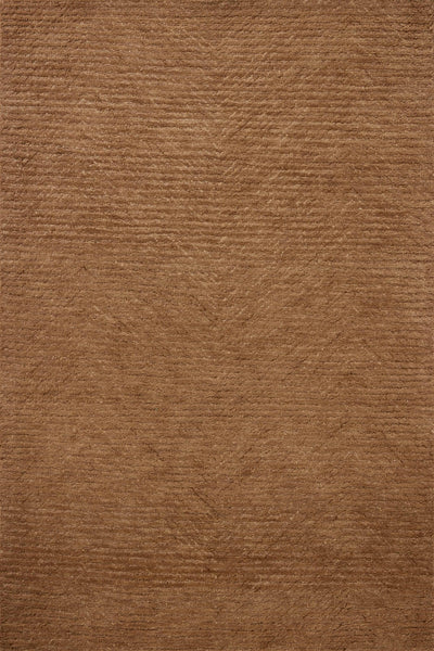 Dressed in rich terracotta hues with ribbed detail, the Kai KAI-01 Terracotta Area Rug is a hand-tufted wool area rug that completes any room
