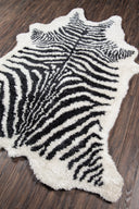 Novogratz Kalahari KAL-1 Black Hand Tufted Area Rug by Momeni