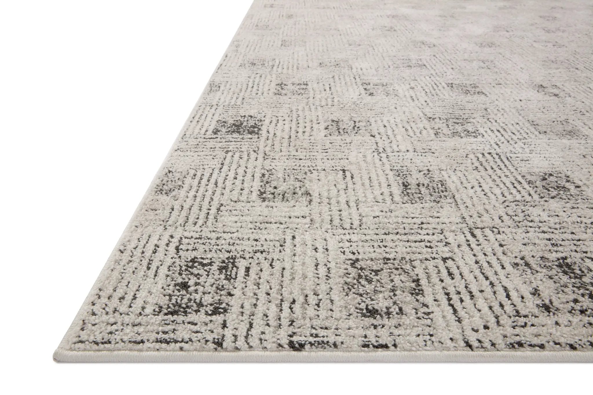 Kamala KAM-01 Grey / Graphite Area Rug by Loloi