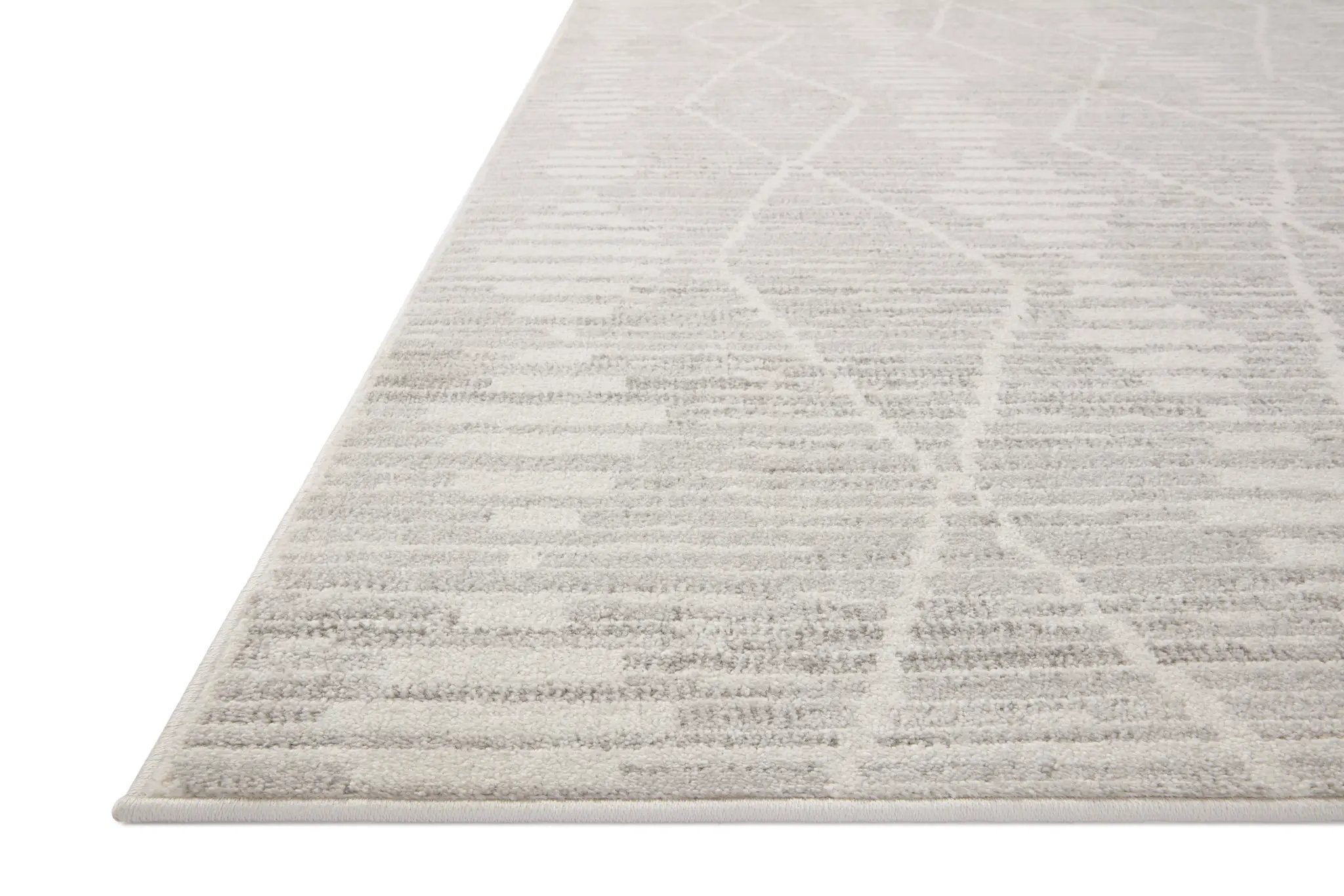 Kamala KAM-02 Ivory / Silver Area Rug by Loloi