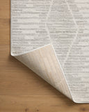 Loloi Kamala KAM-02 Ivory / Silver Area Rug