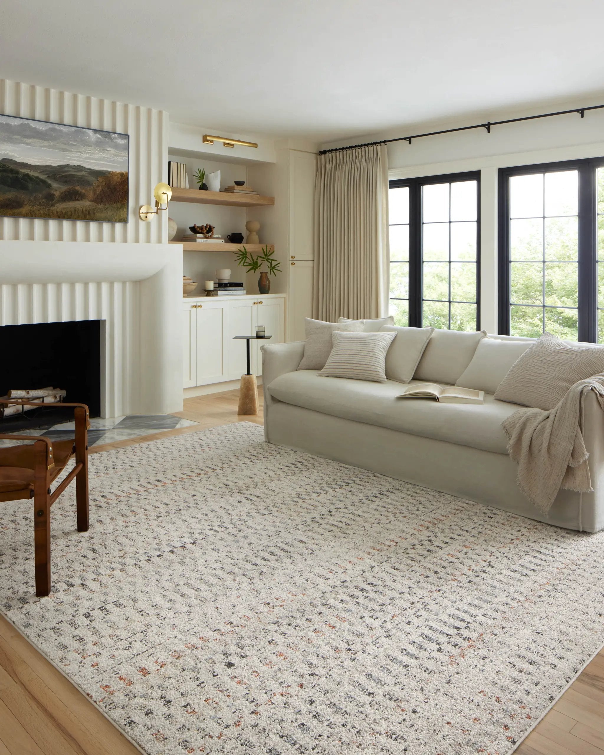 Kamala KAM-05 Grey / Multi Area Rug by Loloi