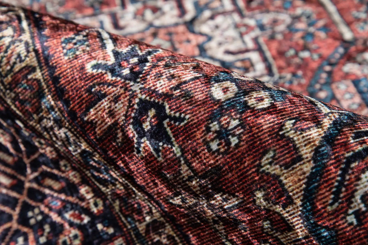 Karachi KAR-2 Rust Area Rug by Momeni