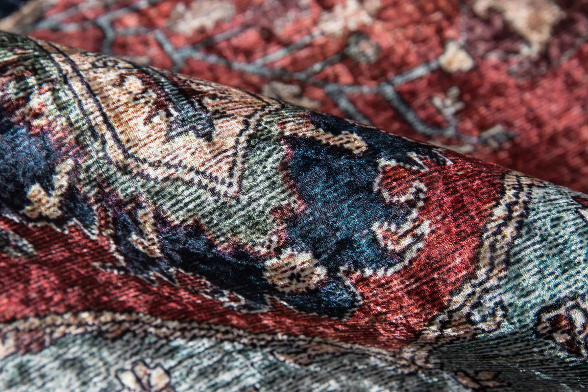 Karachi KAR-3 Multicolor Area Rug by Momeni