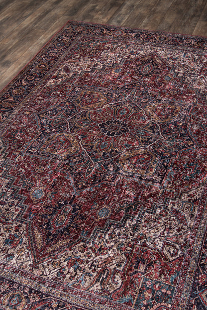 Momeni Karachi KAR-4 Burgundy Area Rug