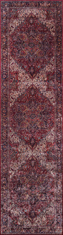 Momeni Karachi KAR-4 Burgundy Area Rug