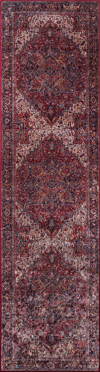 Momeni Karachi KAR-4 Burgundy Area Rug