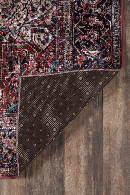 Momeni Karachi KAR-4 Burgundy Area Rug