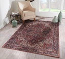 Momeni Karachi KAR-4 Burgundy Area Rug