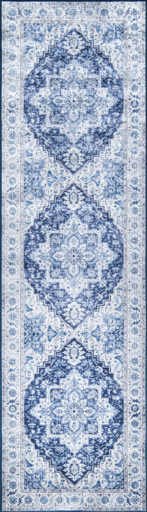 Momeni Karachi KAR-8 Blue Area Rug