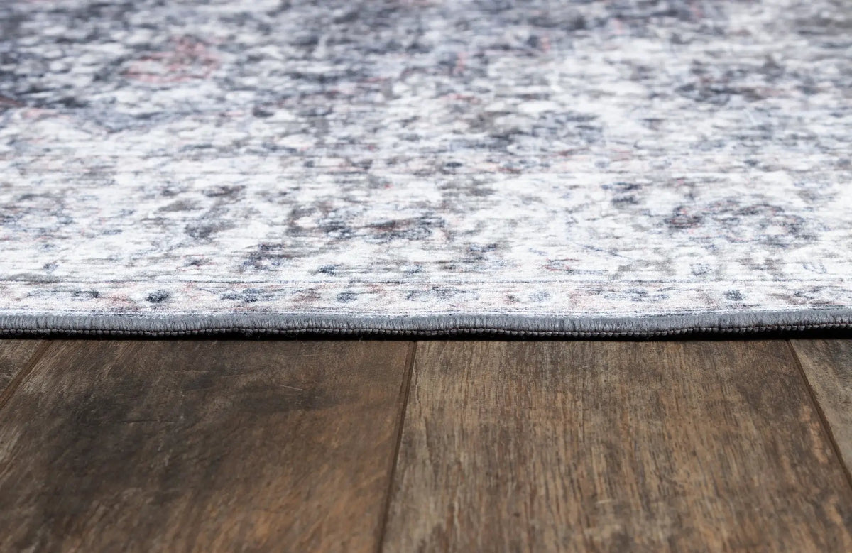 Karachi KAR-8 Gray Area Rug by Momeni