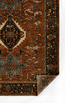 Momeni Karajeh KAJ-1 Red Hand Knotted Area Rug