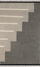 Novogratz Karl KRL-1 Black Hand Woven Area Rug by Momeni