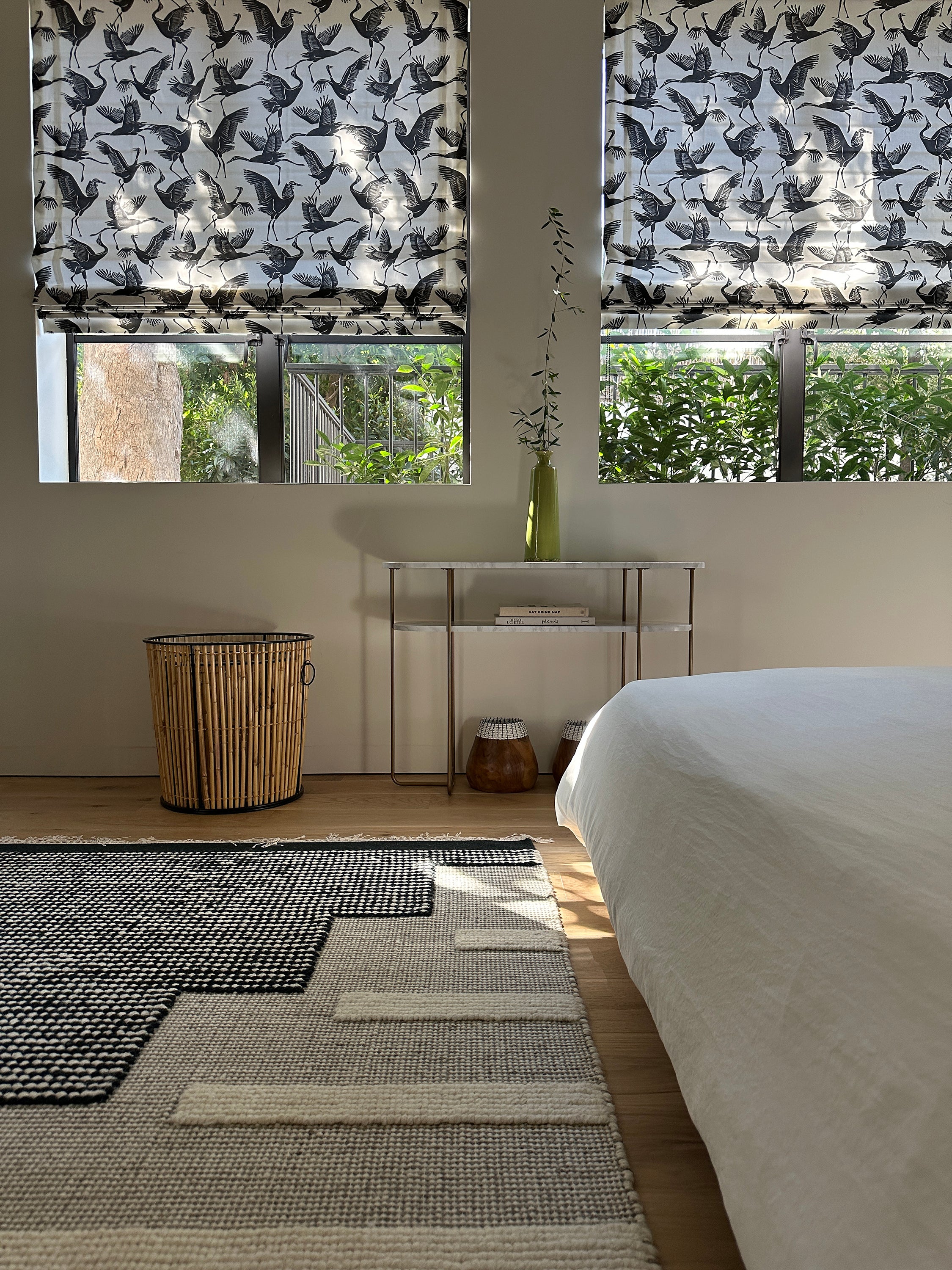 Novogratz Karl KRL-1 Black Hand Woven Area Rug by Momeni