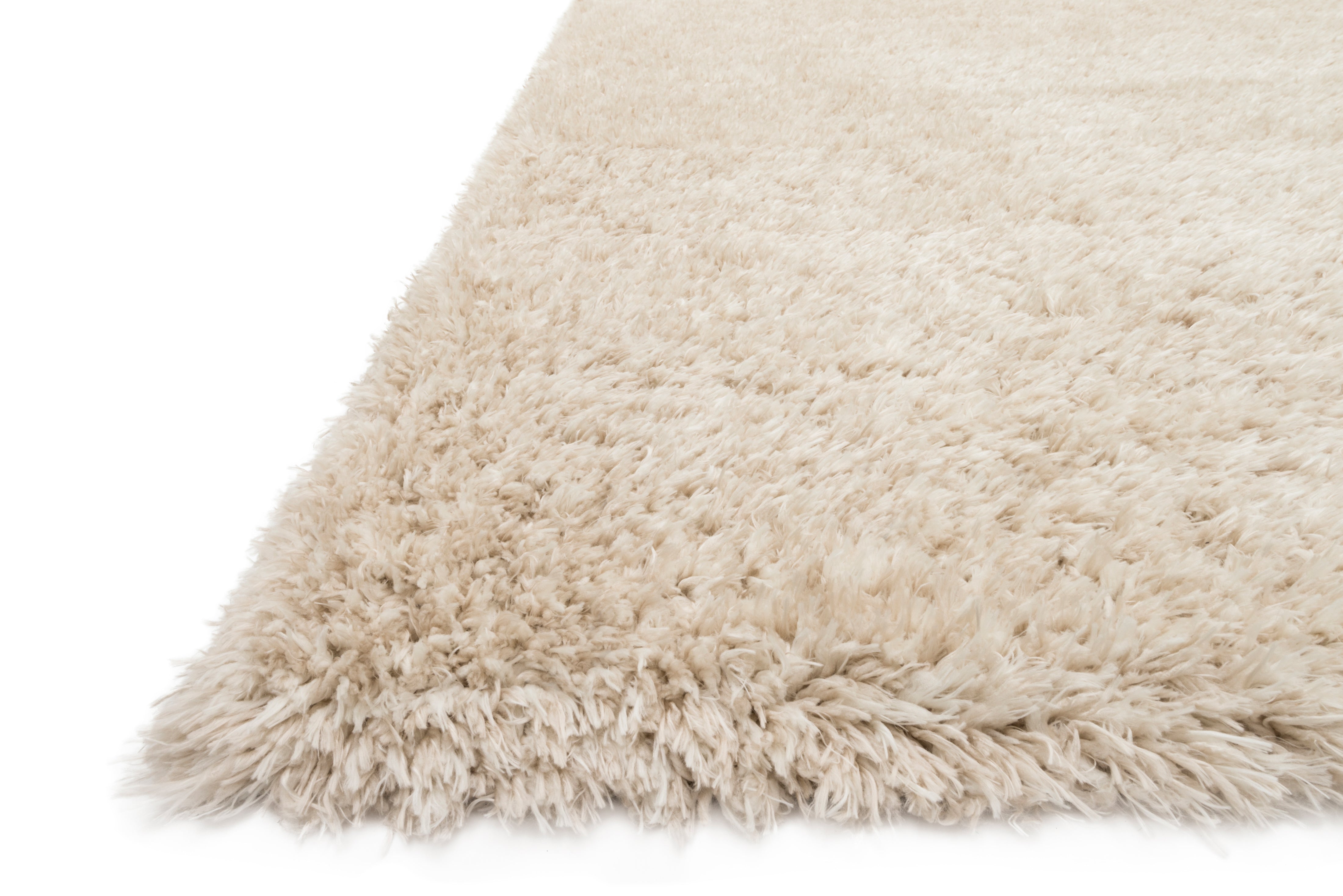 Loloi Kayla Shag KAY-01 Beige Area Rug