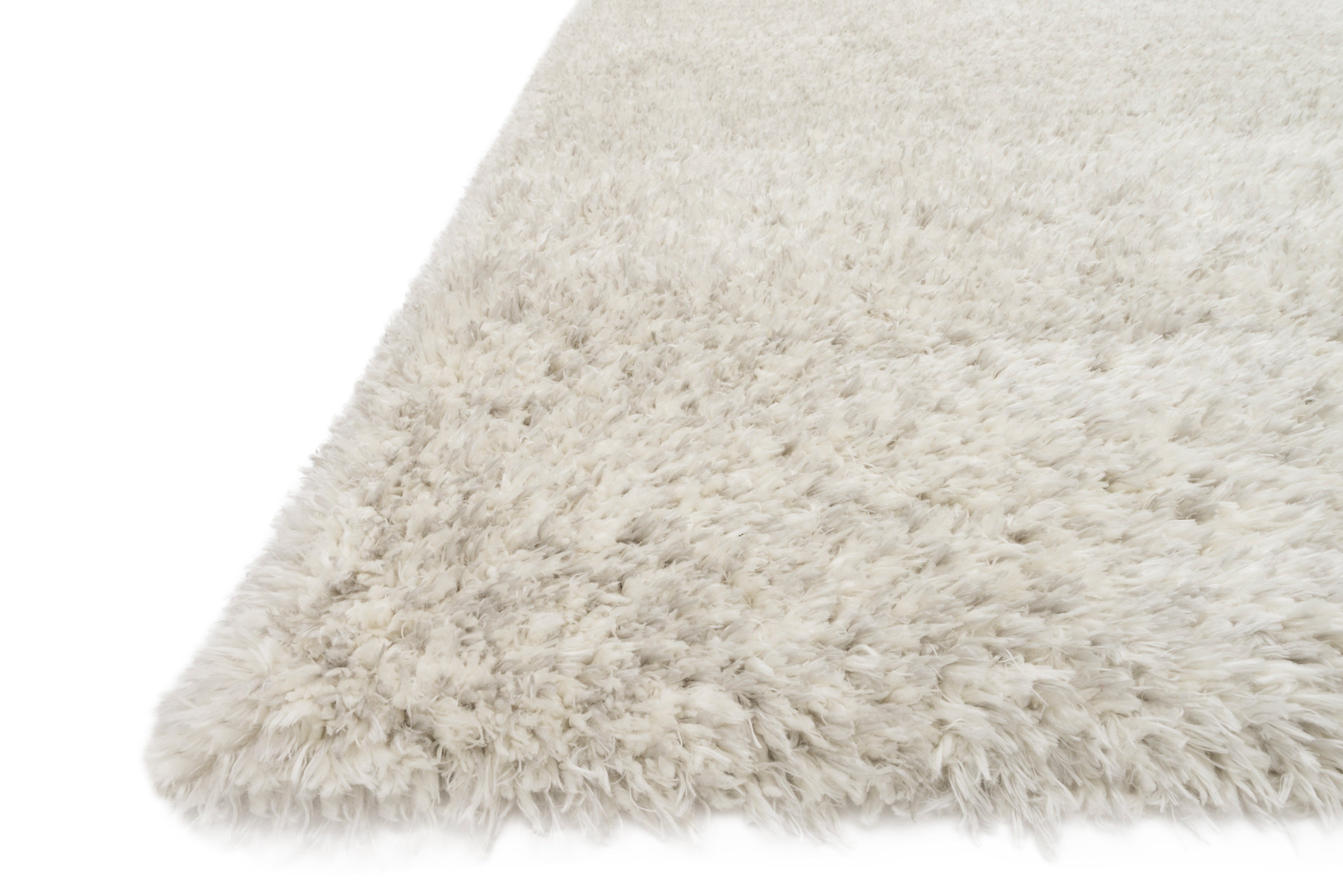Loloi Kayla Shag KAY-01 Lt Grey Area Rug