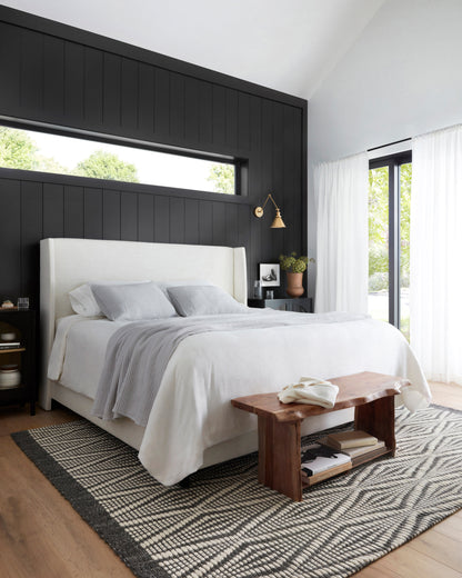 Loloi Kenzie KNZ-01 Ivory / Charcoal Area Rug