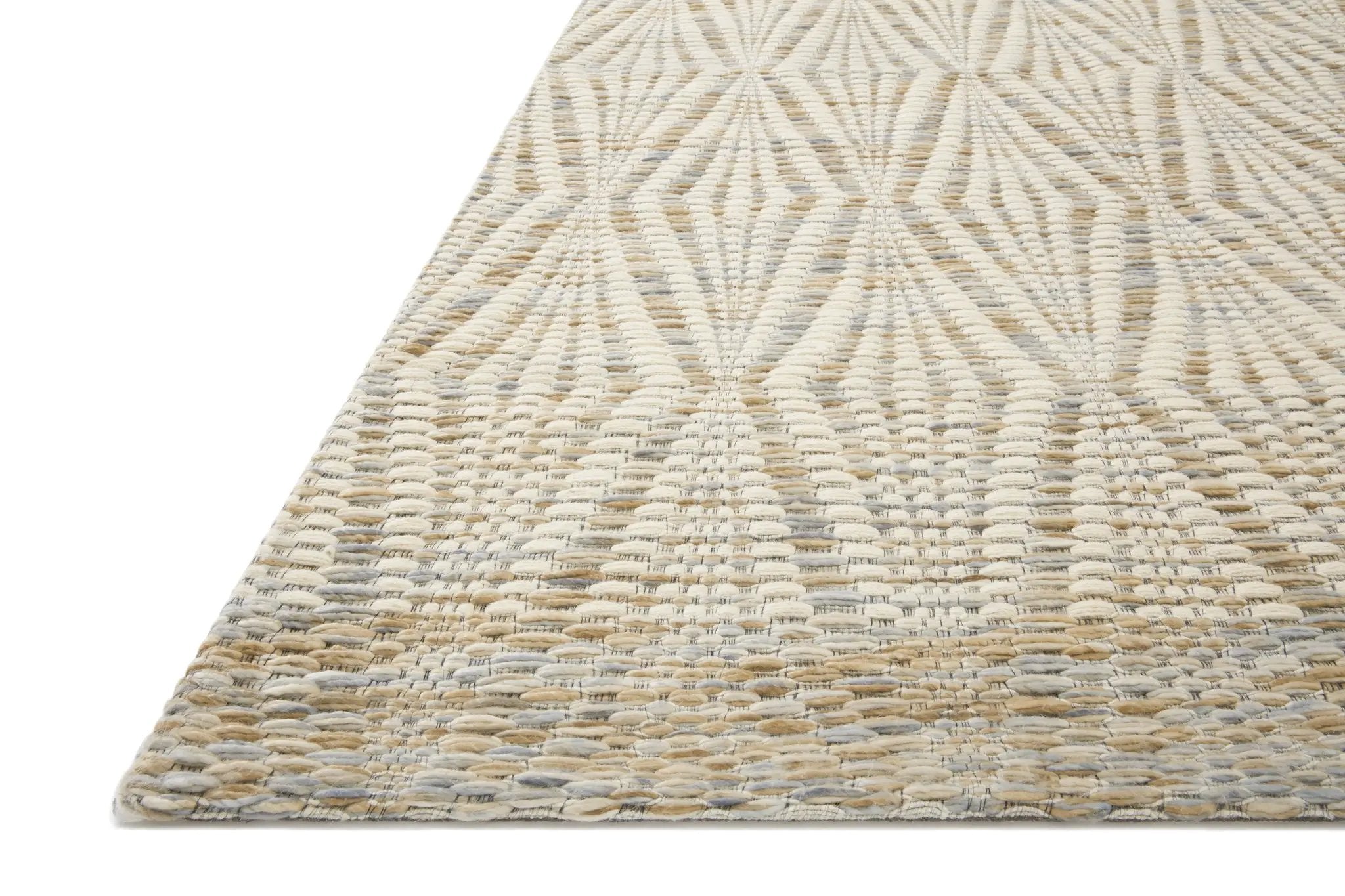 Kenzie KNZ-01 Ivory / Sand Area Rug by Loloi