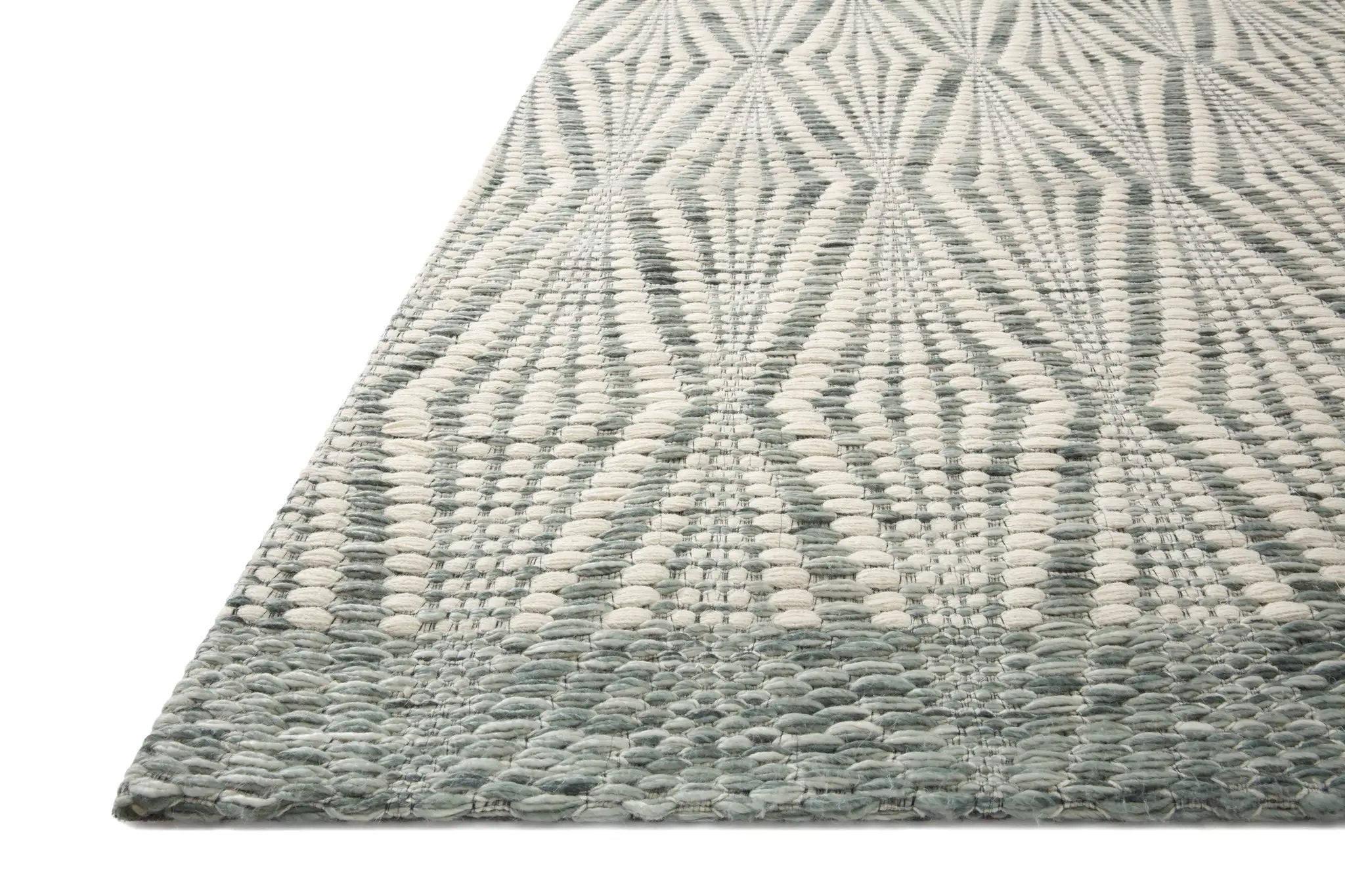 Kenzie KNZ-01 Ivory / Sage Area Rug by Loloi