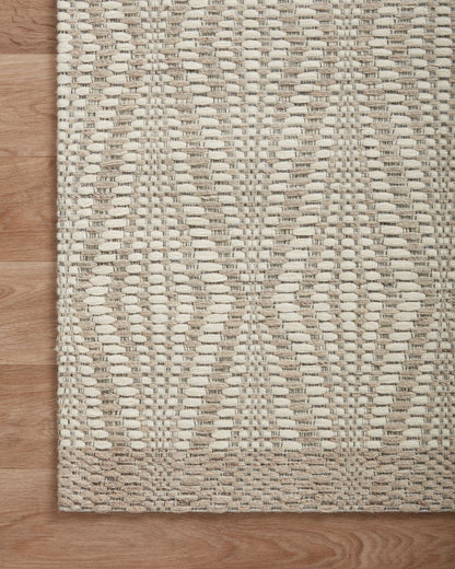 Loloi Kenzie KNZ-01 Ivory / Taupe Area Rug