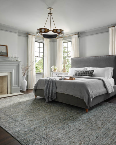 Jean Stoffer x Loloi Katherine KES-01 Ocean / Gold Area Rug