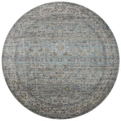 Jean Stoffer x Loloi Katherine KES-01 Ocean / Gold Area Rug