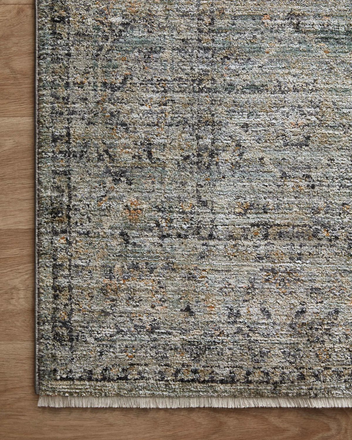 Katherine KES-01 Ocean / Gold Area Rug by Jean Stoffer x Loloi