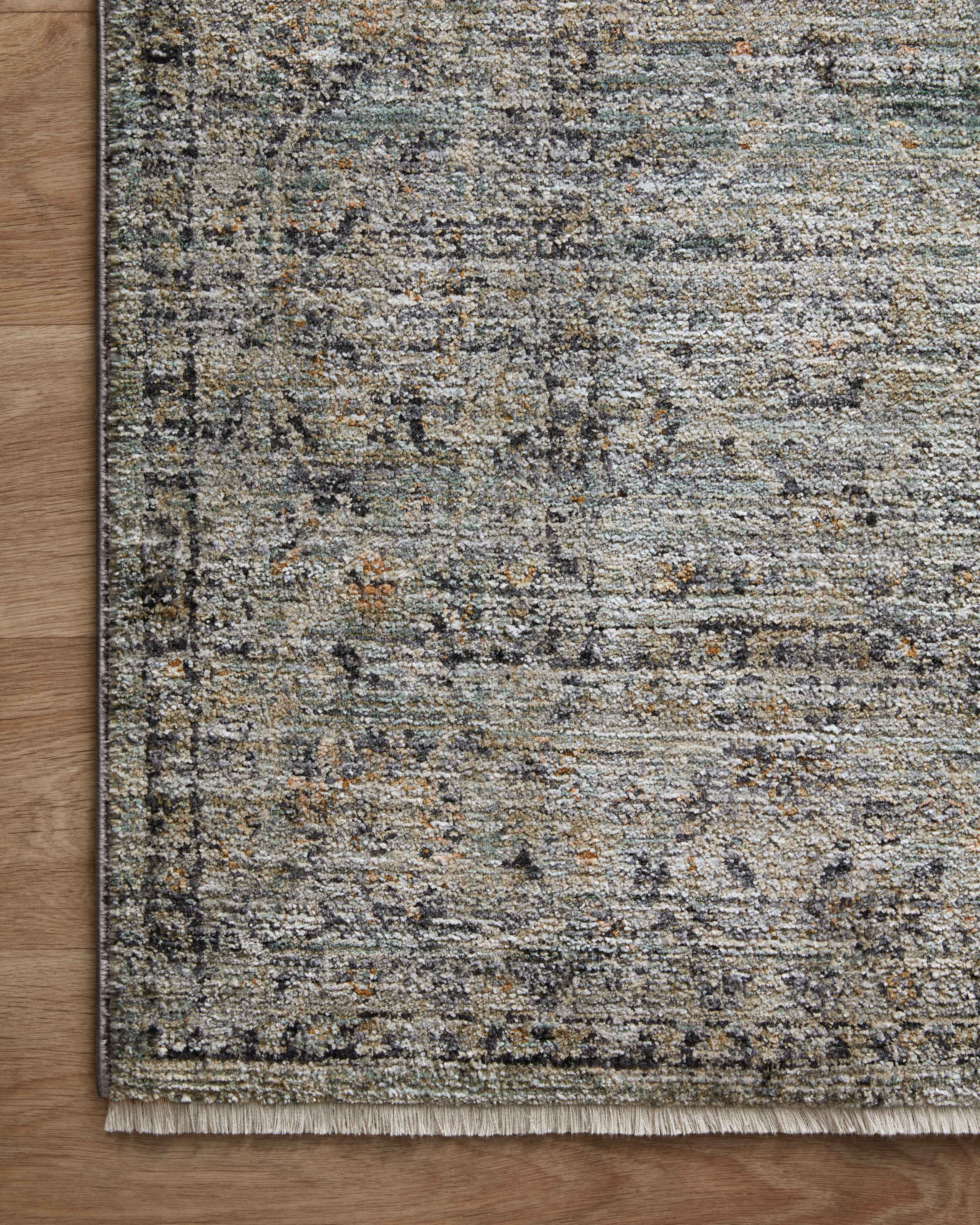 Jean Stoffer x Loloi Katherine KES-01 Ocean / Gold Area Rug
