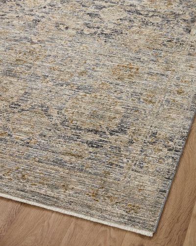 Jean Stoffer x Loloi Katherine KES-02 Charcoal / Gold Area Rug