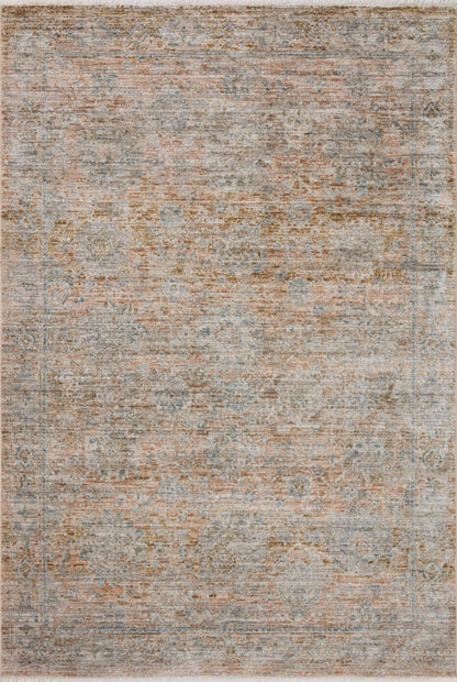 Jean Stoffer x Loloi Katherine KES-02 Terracotta / Smoke Area Rug