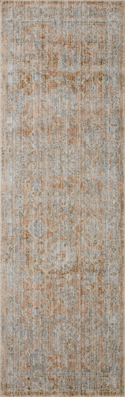 Jean Stoffer x Loloi Katherine KES-02 Terracotta / Smoke Area Rug