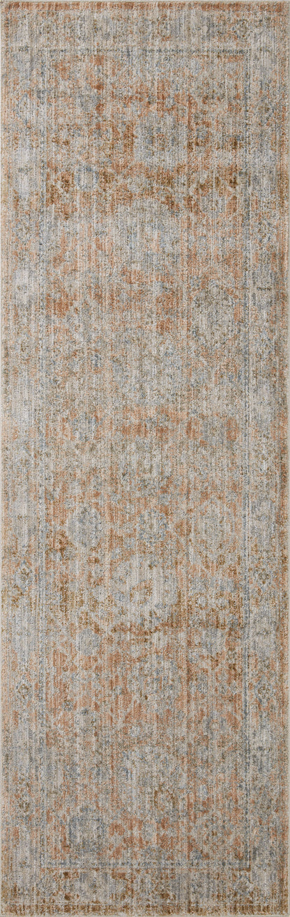 Jean Stoffer x Loloi Katherine KES-02 Terracotta / Smoke Area Rug
