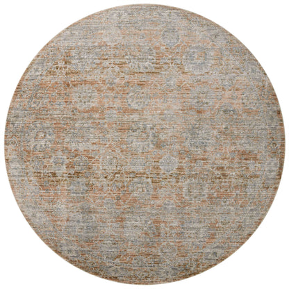 Jean Stoffer x Loloi Katherine KES-02 Terracotta / Smoke Area Rug